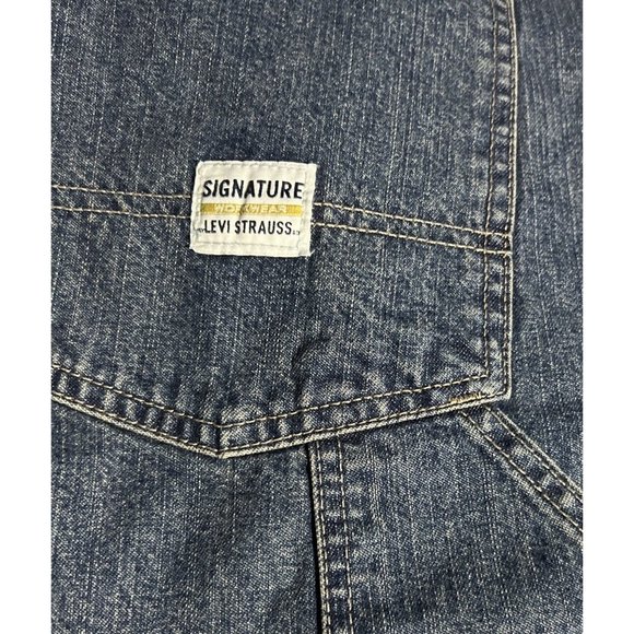 New Signature by Levi Strauss Gold Carpenter Jeans 100% Cotton Workwear 44x30 - Picture 5 of 7